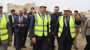 زيارة معالي وزير الصناعة الى معمل سمنت بادوش التوسيع